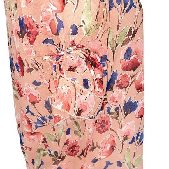 Maven West Floral Layered Tie Sleeve Blouse - XS - Picture 3 of 11